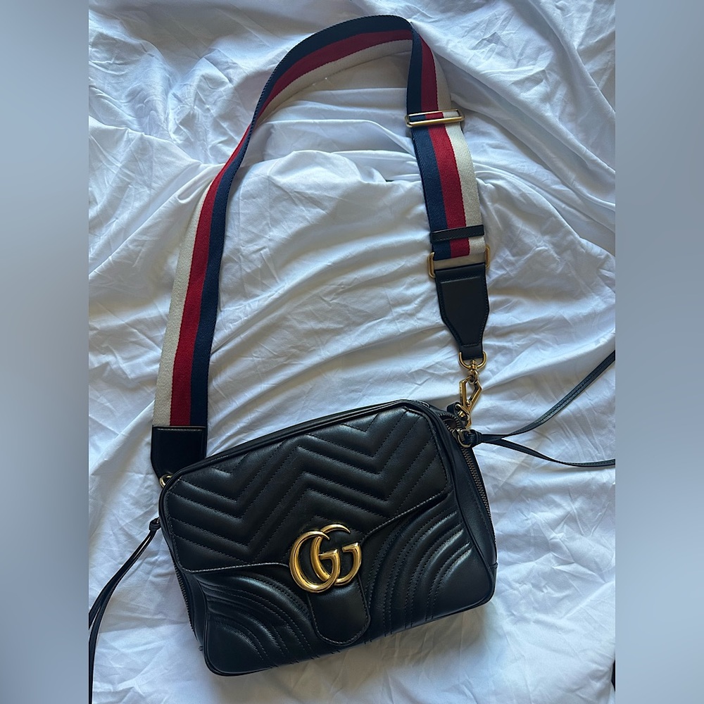 GUCCI GG Marmont Matelasse small handbag